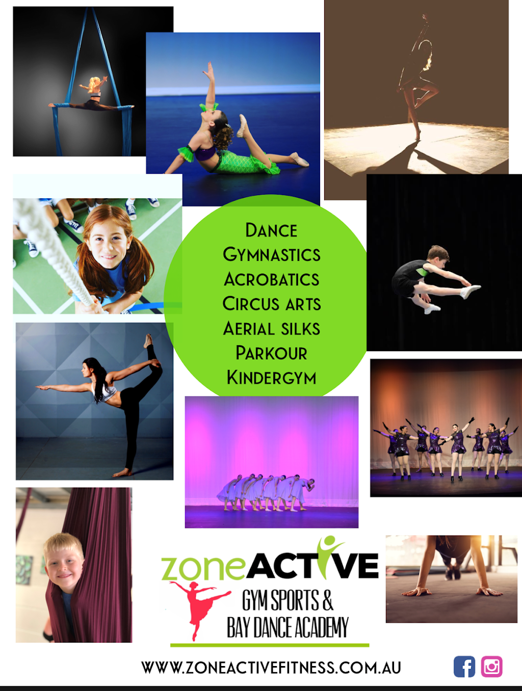 Zone Active & Bay Dance Academy | 6/86 Port Stephens Dr, Taylors Beach NSW 2316, Australia | Phone: 0419 842 449