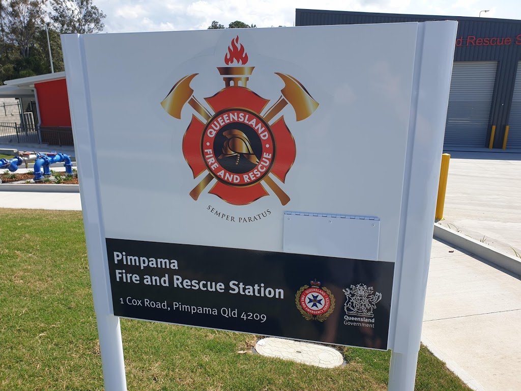 Pimpama Fire Rescue Station | fire station | 1 Cox Rd, Pimpama QLD 4209, Australia | 0755498500 OR +61 7 5549 8500