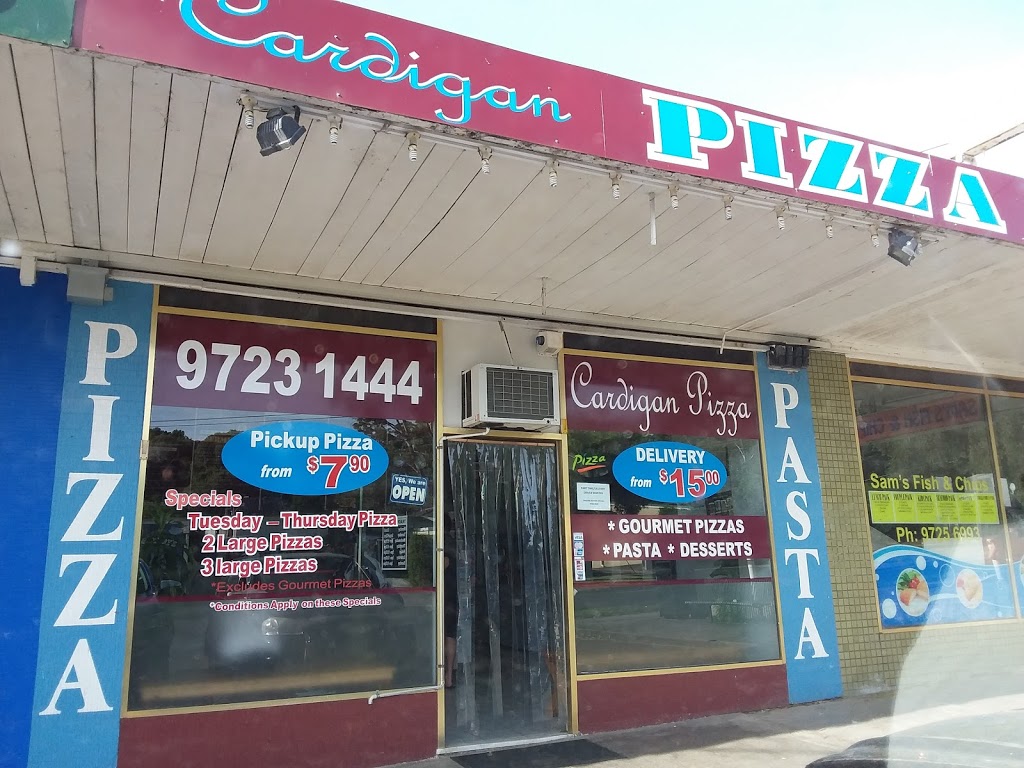 Cardigan Pizza | meal takeaway | 101H Cardigan Rd, Mooroolbark VIC 3138, Australia | 0397231444 OR +61 3 9723 1444