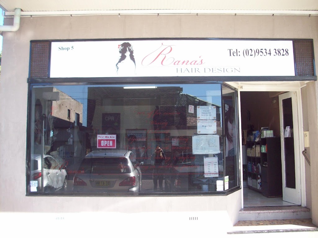 Ranas Hair Design | 5/56 Broadarrow Rd, Narwee NSW 2209, Australia | Phone: (02) 9534 3828