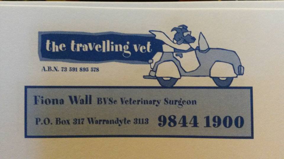 The Travelling Vet | 270 Yarra St, Warrandyte VIC 3113, Australia | Phone: (03) 9844 1900