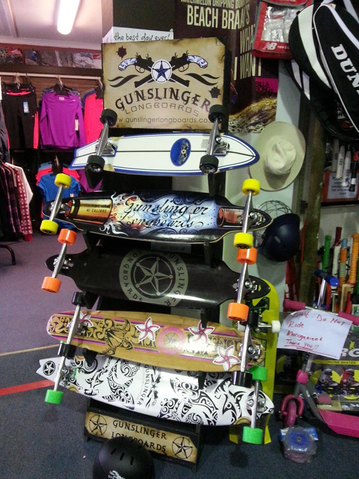 Gunslinger Longboards Australia | store | 66 Balgownie Dr, Peregian Springs QLD 4573, Australia | 0754712949 OR +61 7 5471 2949