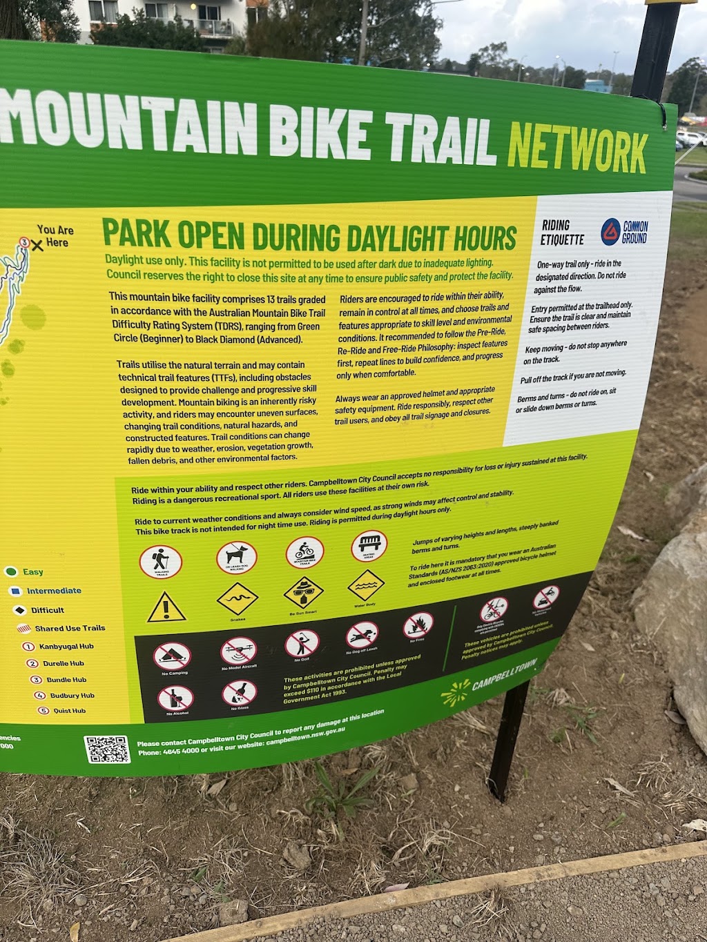 Kanbyugal Mountain Bike Trail Network | N Steyne Rd, Woodbine NSW 2560, Australia | Phone: (02) 4645 4000