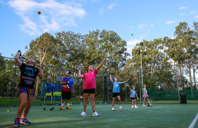 Bribie Tennis Academy | 141-159 Avon Ave, Banksia Beach QLD 4507, Australia | Phone: 0414 989 280