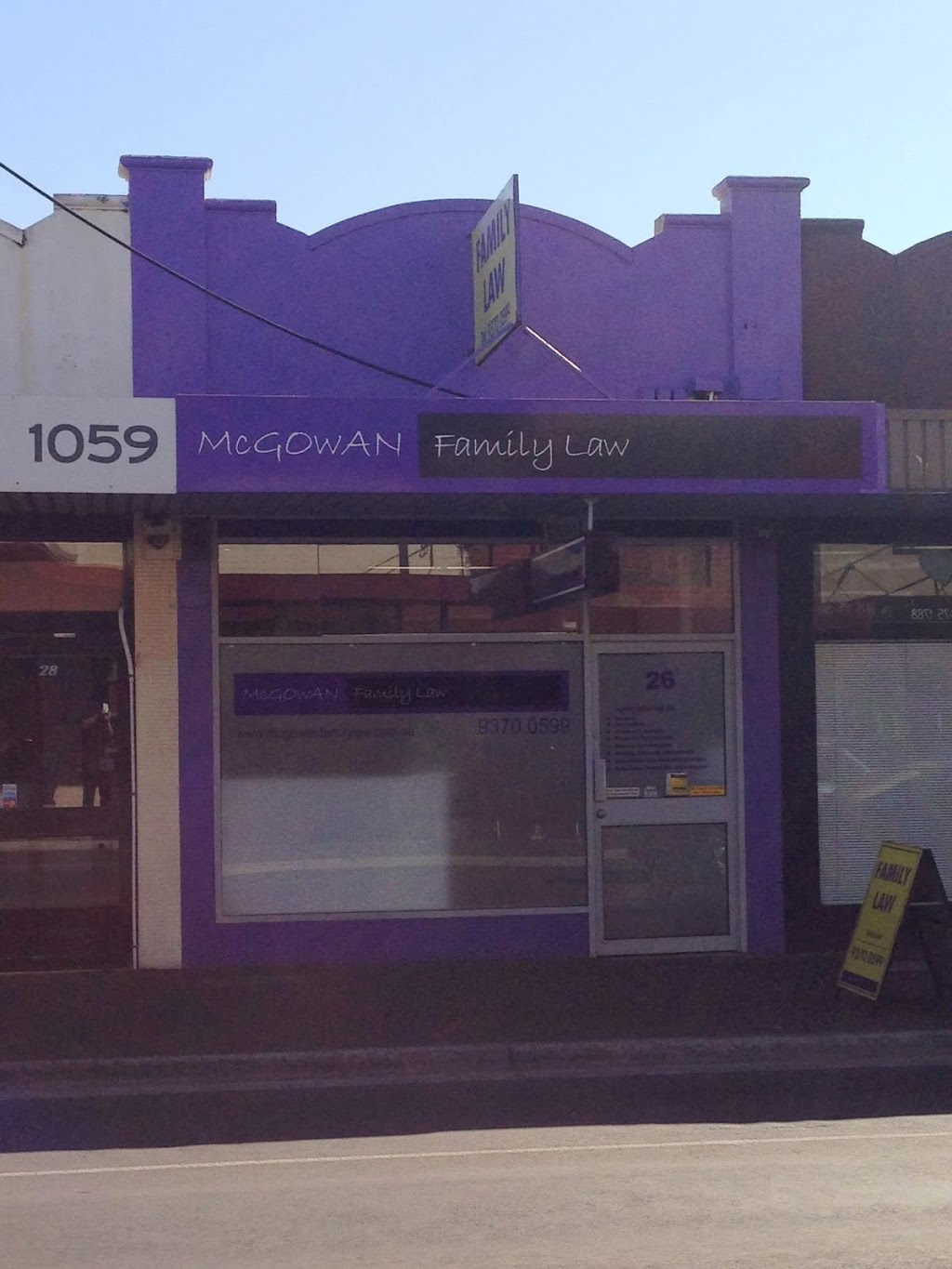 McGowan Family Law | lawyer | 1/16 Holmes Rd, Moonee Ponds VIC 3039, Australia | 0393700599 OR +61 3 9370 0599