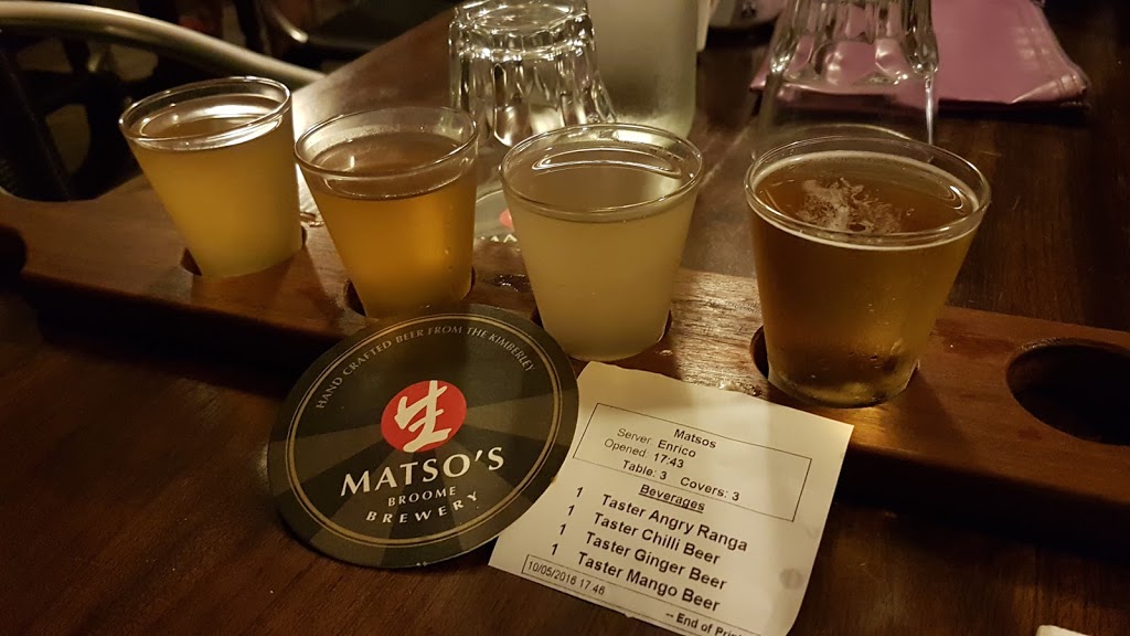 Matsos Broome Brewery | store | 60 Hamersley St, Broome WA 6725, Australia | 0891935811 OR +61 8 9193 5811