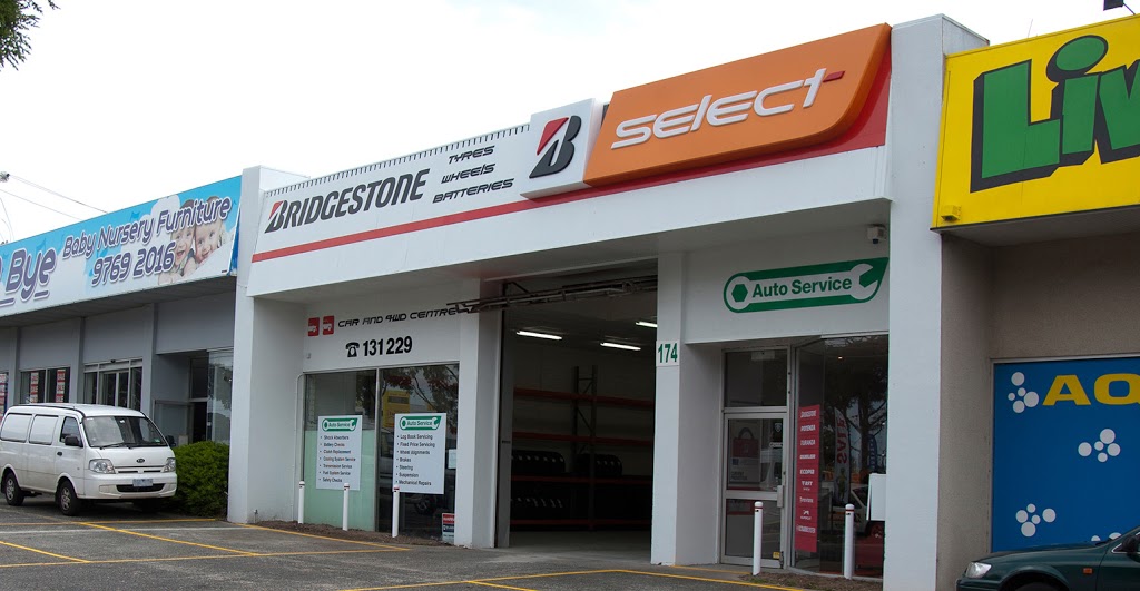 Bridgestone Select | 174 Princes Hwy, Dandenong VIC 3175, Australia | Phone: (03) 9792 2206