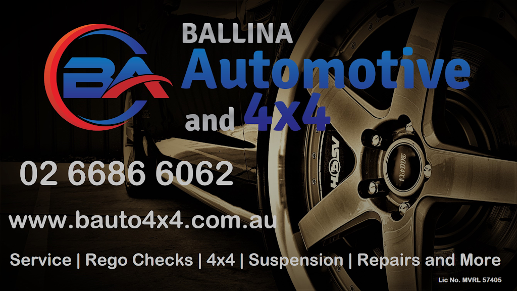 Ballina automotive and 4x4 | car repair | 24 Barlows Rd, Ballina NSW 2478, Australia | 0266866062 OR +61 2 6686 6062