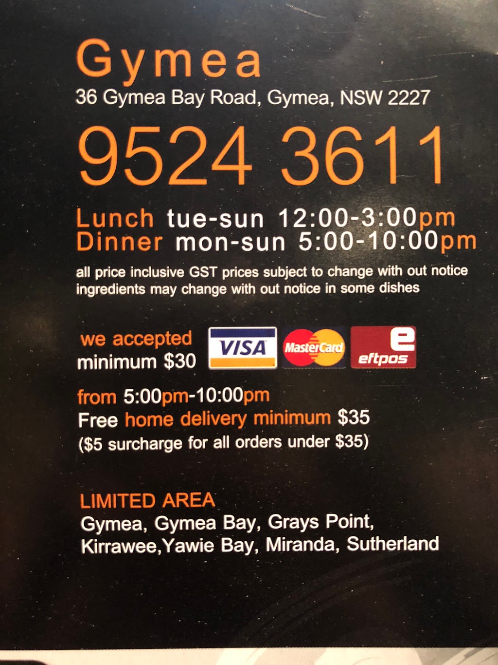Mie Thai Gymea | restaurant | 36 Gymea Bay Rd, Gymea NSW 2227, Australia | 0295243611 OR +61 2 9524 3611