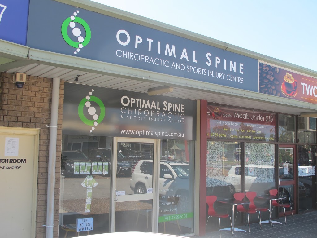 Optimal Spine Chiropractic & Sports Injury Centre | health | 1/15A Great Western Hwy, Blaxland NSW 2774, Australia | 0247395131 OR +61 2 4739 5131