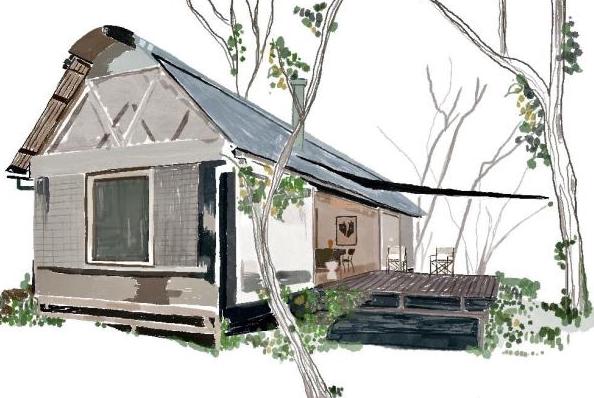 Flophouse - Shack 14 | Boutique Accommodation | 36 Hoopers Rd, Chewton VIC 3451, Australia | Phone: 0438 160 671