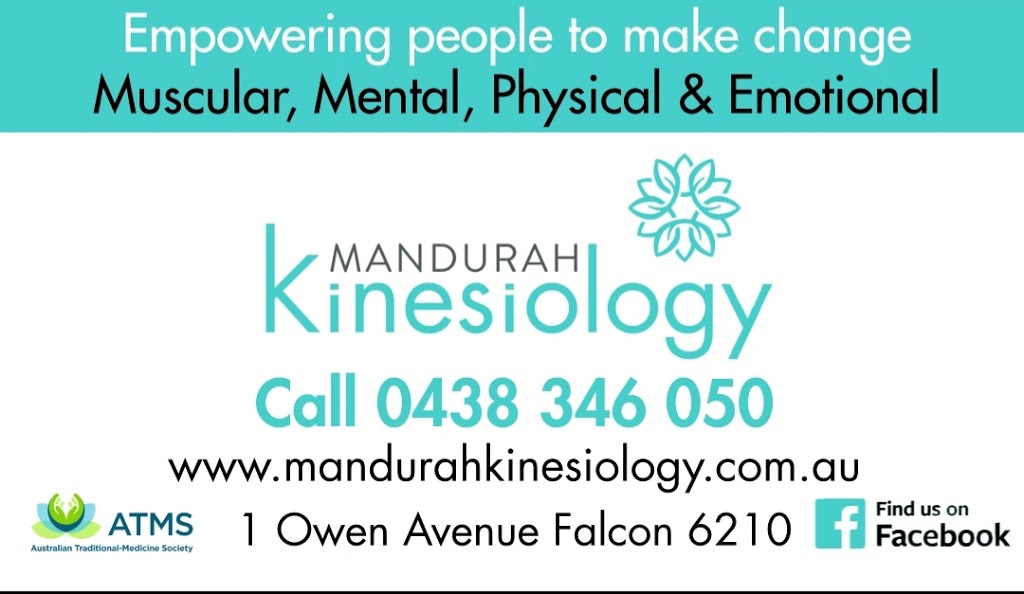 Mandurah Kinesiology | 1 Owen Ave, Falcon WA 6211, Australia | Phone: 0438 346 050