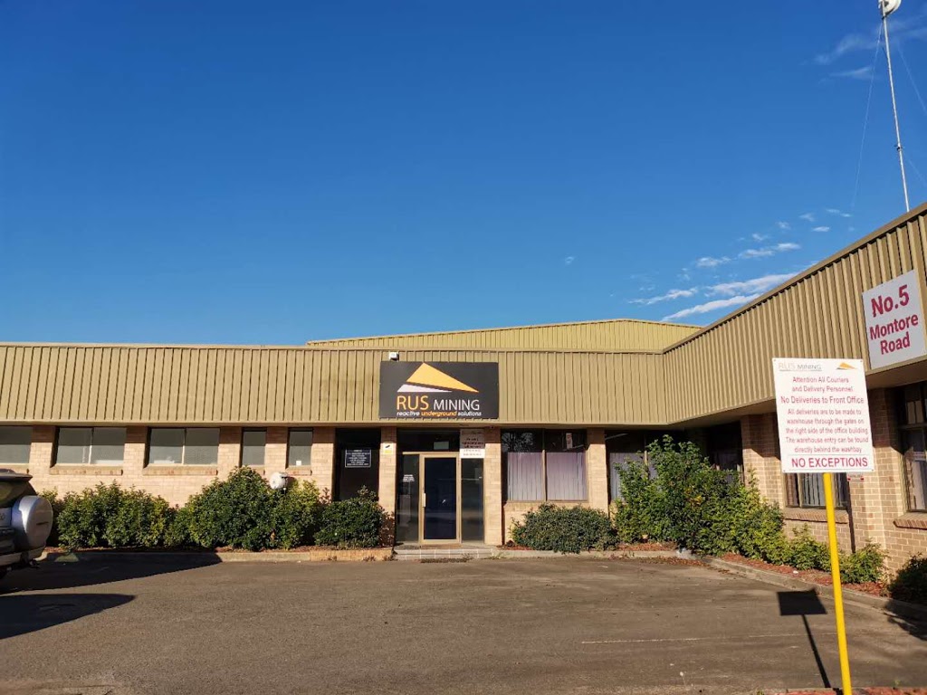 RUS Mining Services | 5 Montore Rd, Minto NSW 2566, Australia | Phone: (02) 8796 9800