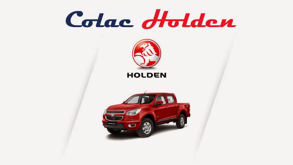 Colac Holden | car dealer | 335 Princes Hwy, Colac West VIC 3250, Australia | 0342424755 OR +61 3 4242 4755