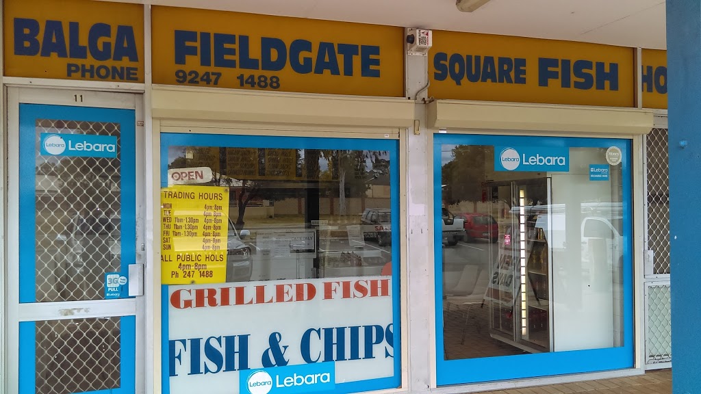 Balga Fieldgate Square Fish House | restaurant | 11/25 Culloton Cres, Balga WA 6061, Australia | 0892471488 OR +61 8 9247 1488