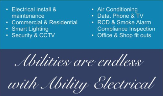 Ability Electrical and Communication | 81 Riley St, Tuart Hill WA 6060, Australia | Phone: 0427 500 835