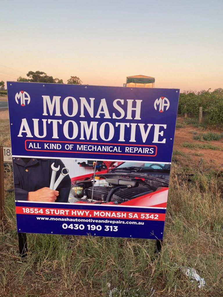 Monash Automotive & Repairs | car repair | 18554 Sturt Hwy, Monash SA 5342, Australia | 0430190313 OR +61 430 190 313
