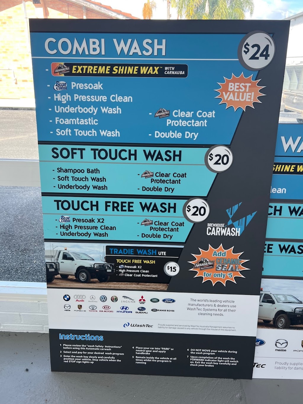 Brewhouse Carwash | car wash | Gate 4/170 North St, Grafton NSW 2460, Australia | 0400120007 OR +61 400 120 007