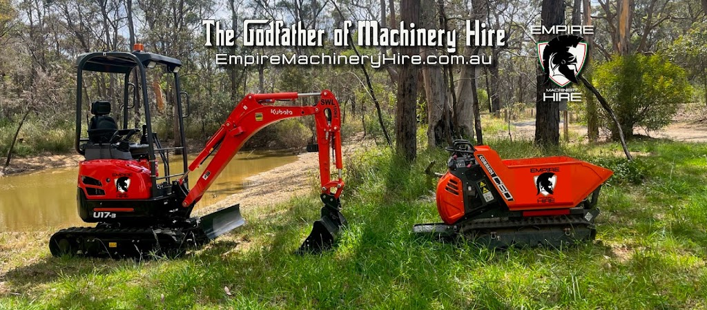 Empire Machinery Hire | 85 Minerva Rd, Wedderburn NSW 2560, Australia | Phone: 0416 072 453