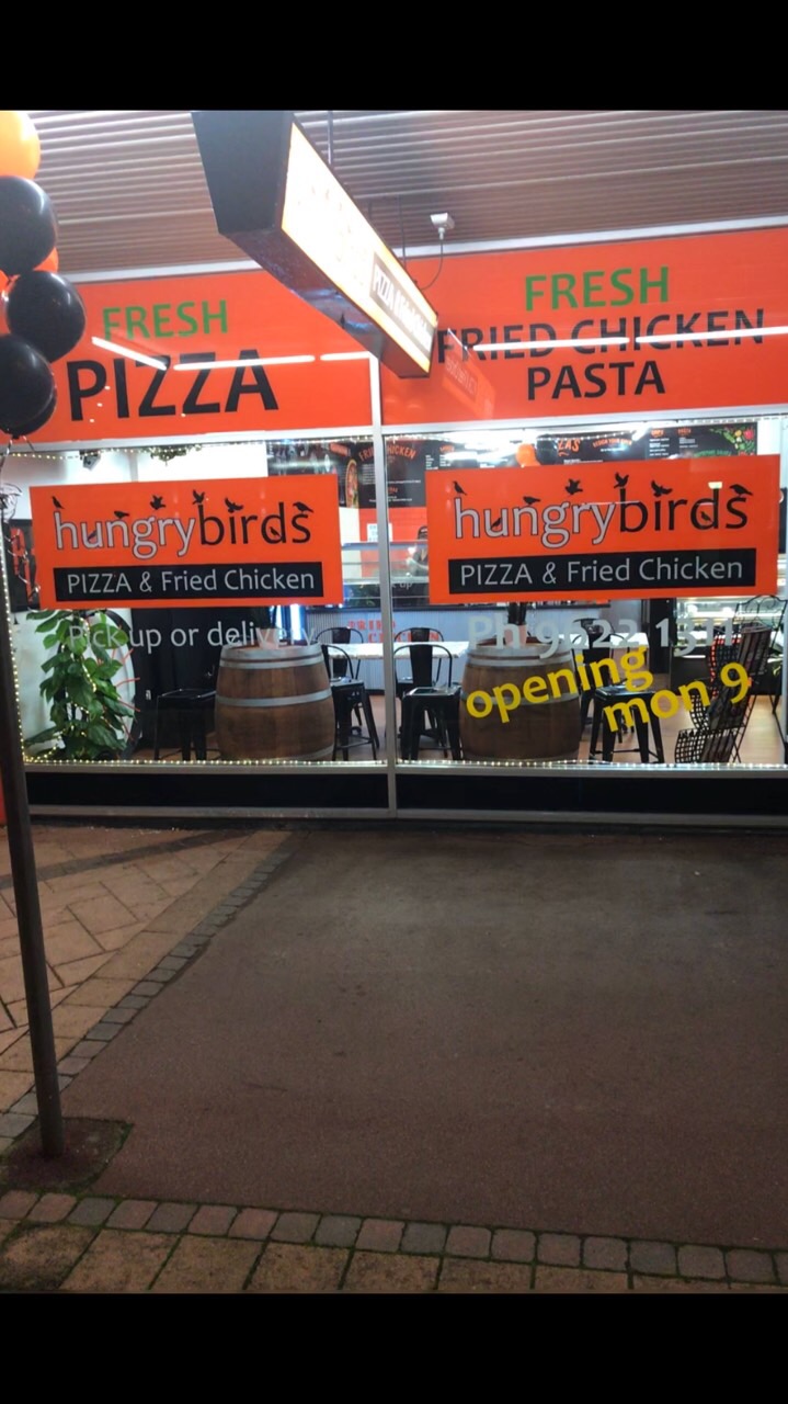 hungrybirds Pizza & Fried Chicken | restaurant | 162 Fitzgerald St E, Northam WA 6401, Australia | 0896221311 OR +61 8 9622 1311