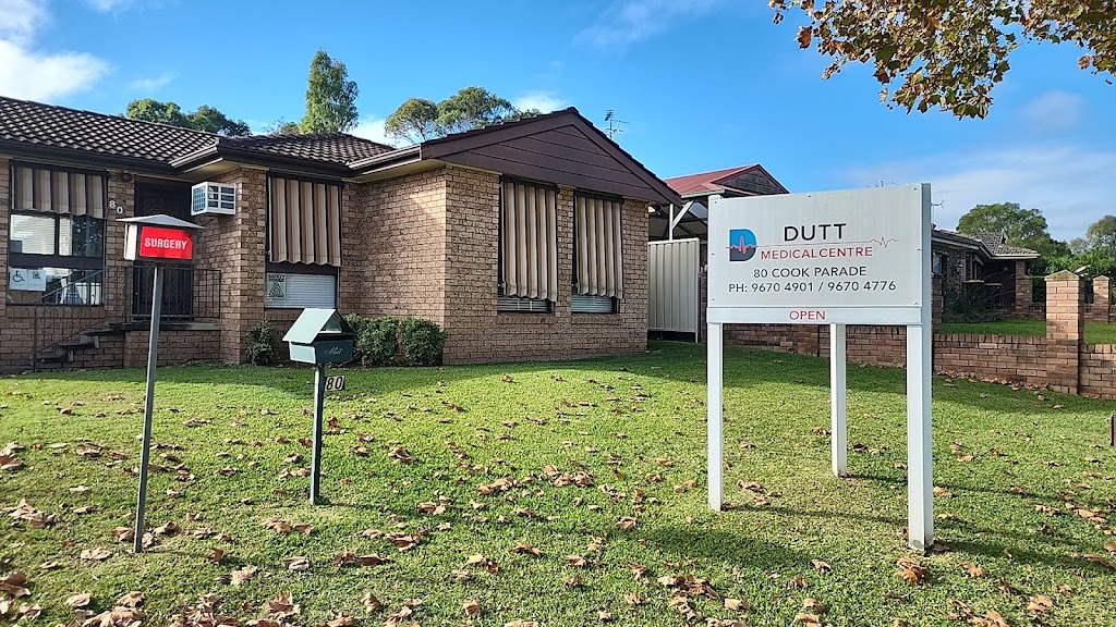Dutt Medical Centre | 80 Cook Parade, St Clair NSW 2759, Australia | Phone: (02) 9670 4901