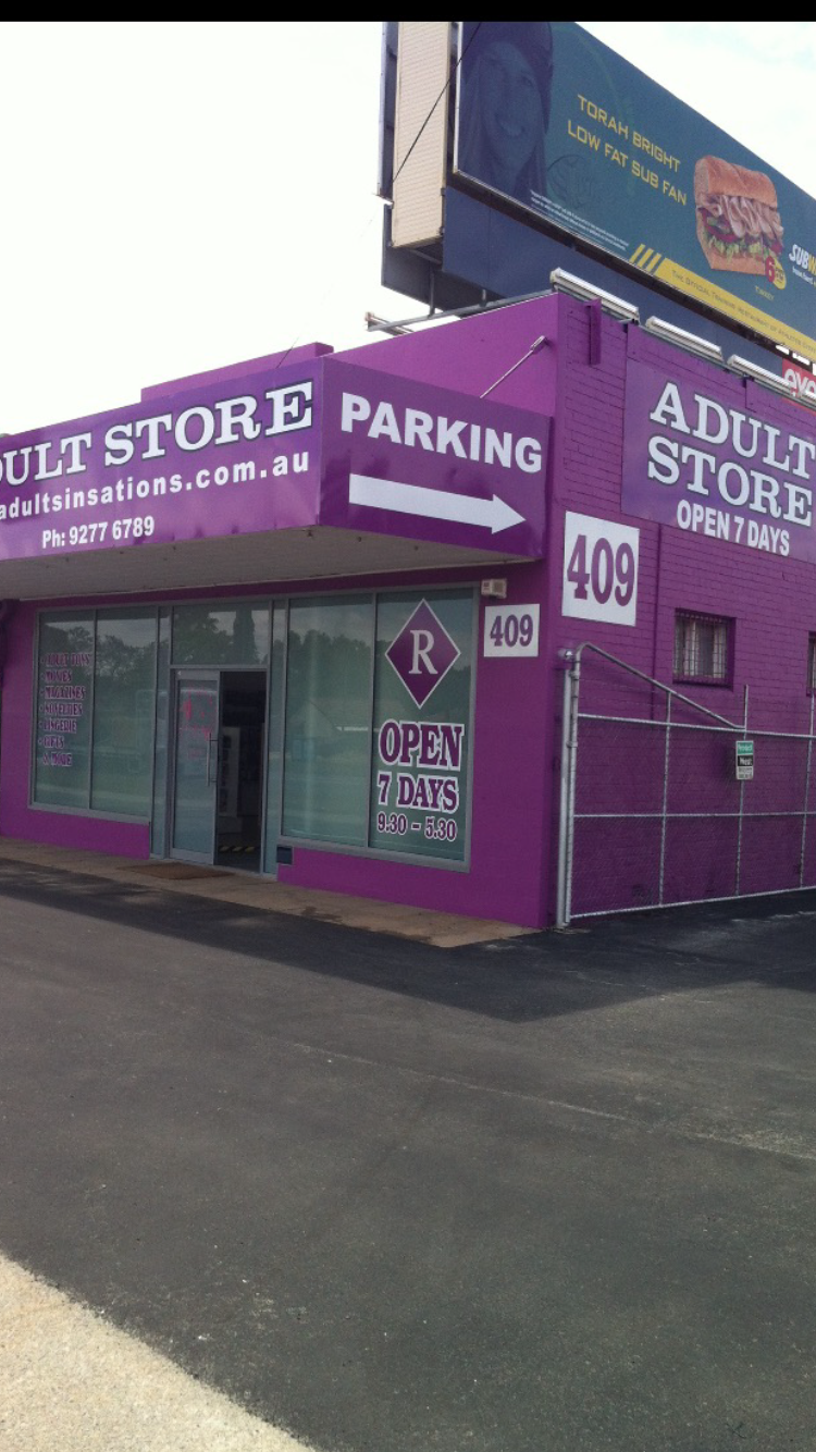 Adult Sinsations Redcliffe | store | 409 Great Eastern Hwy, Redcliffe WA 6104, Australia | 0892776789 OR +61 8 9277 6789