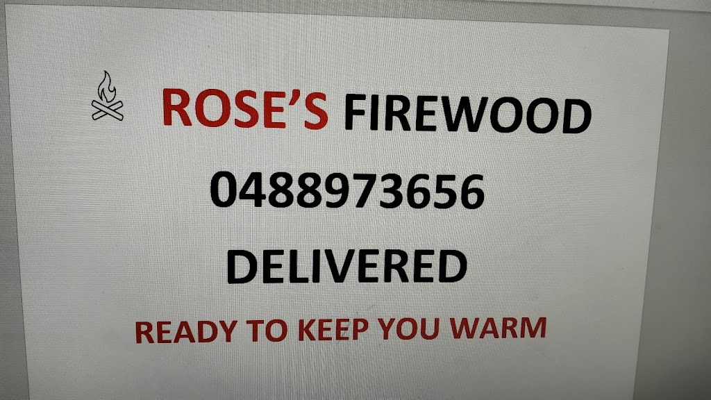 Roses Firewood | 70 Warrak Dr, Bannockburn VIC 3331, Australia | Phone: 0488 973 656