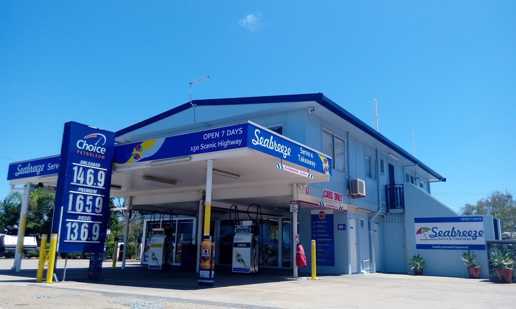 Seabreeze Servo & Takeaway | gas station | 150 Scenic Hwy, Lammermoor QLD 4703, Australia | 0749336680 OR +61 7 4933 6680