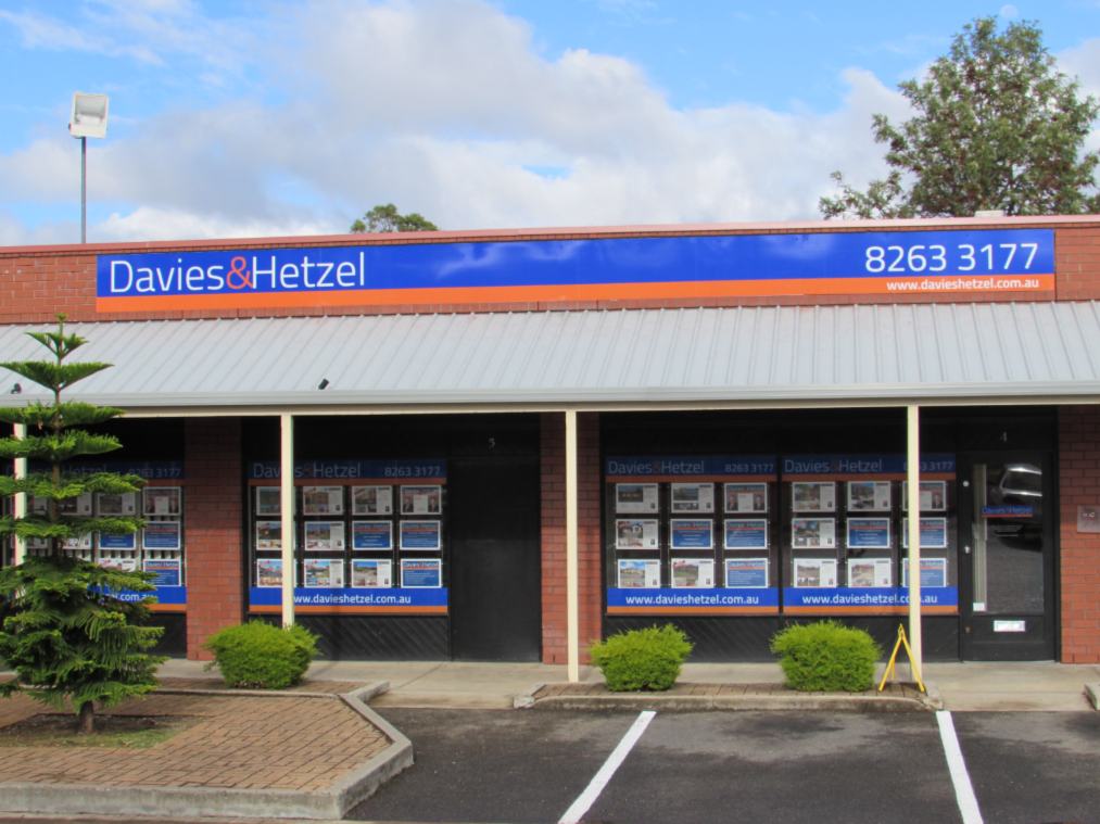 Davies & Hetzel Real Estate | real estate agency | 4/267 Smart Rd, St Agnes SA 5097, Australia | 0882633177 OR +61 8 8263 3177