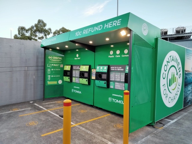 TOMRA Reverse Vending Machine - Worongary | 1 Mudgeeraba Rd, Worongary QLD 4213, Australia | Phone: 1300 118 888