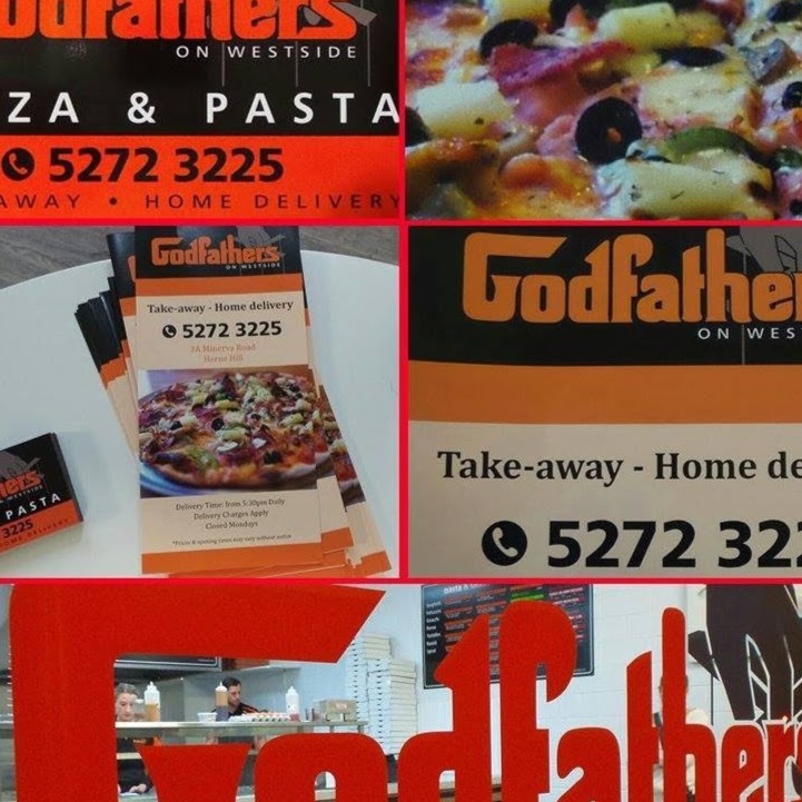 Godfathers on Westside Pizza & Pasta | 3A Minerva Rd, Herne Hill VIC 3218, Australia | Phone: (03) 5272 3225