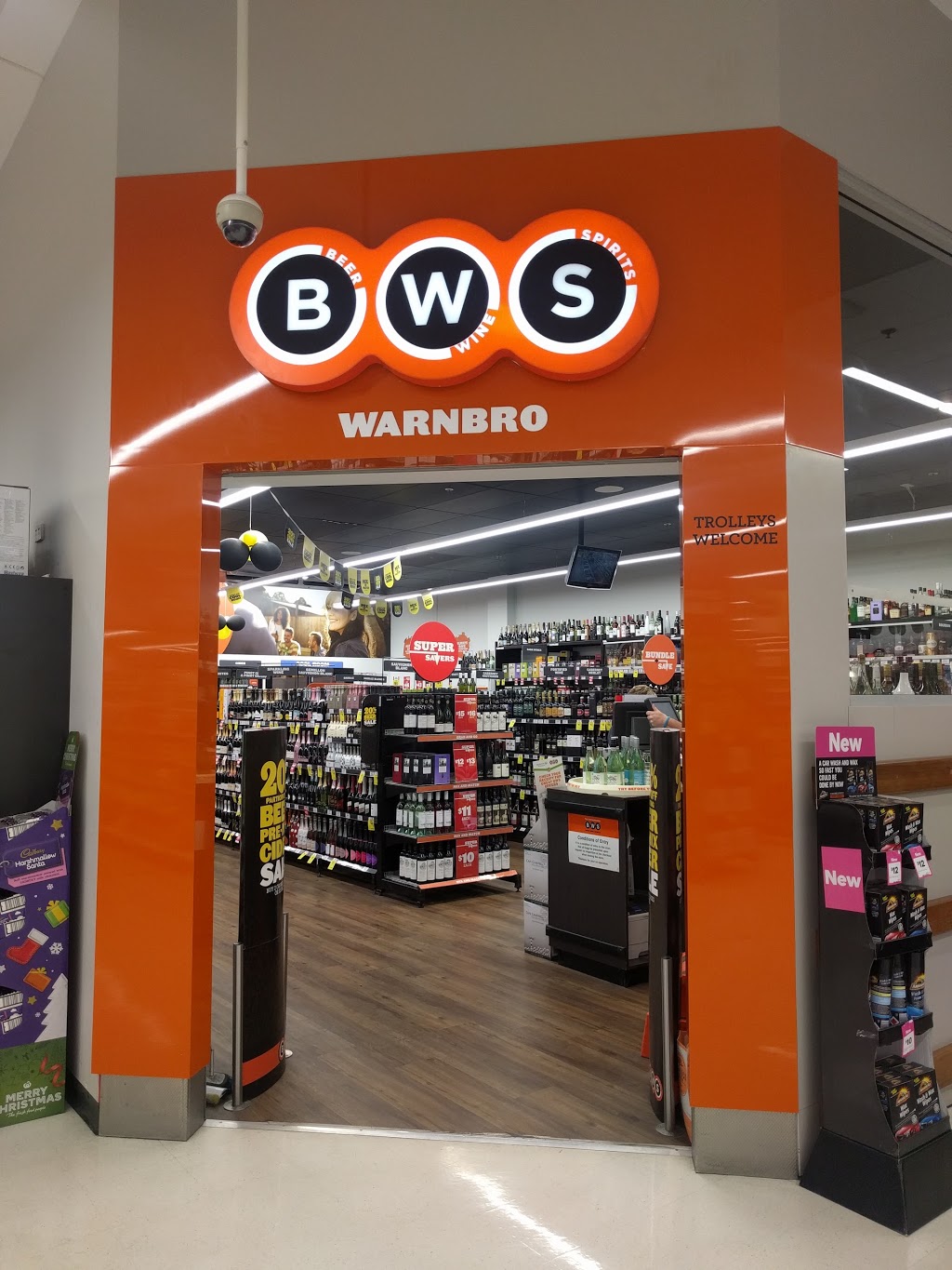 BWS Warnbro | store | 206 Warnbro Sound Ave, Warnbro WA 6169, Australia | 0895917328 OR +61 8 9591 7328