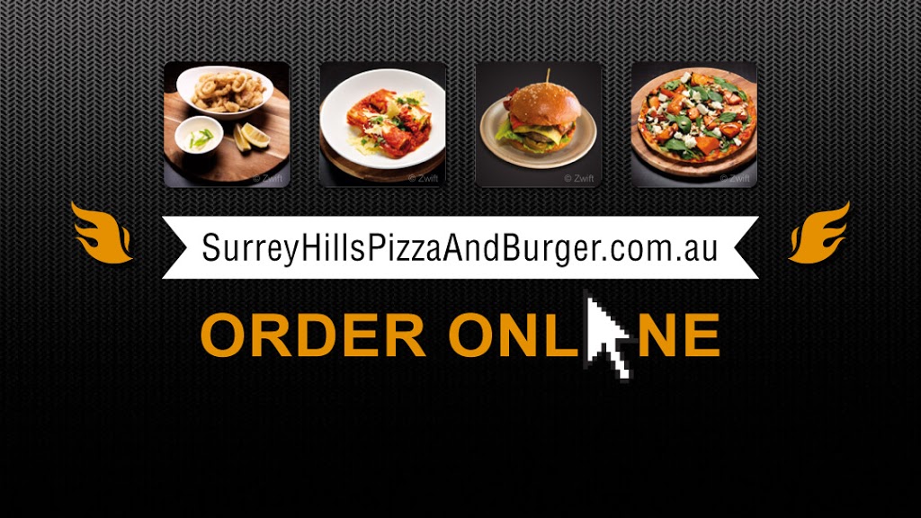 Surrey Hills Handcrafted Pizza & Burger | meal delivery | 927 Riversdale Rd, Surrey Hills VIC 3127, Australia | 0398365757 OR +61 3 9836 5757