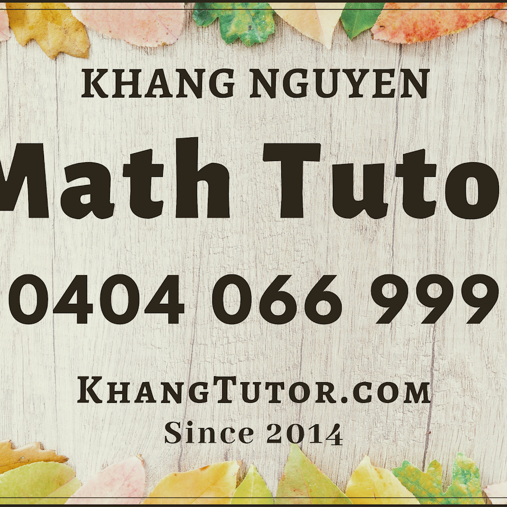 Khang - Small Group Maths Tutor - Private Tutor in Cabramatta, L | university | 1 Bruce St, Lansvale NSW 2166, Australia