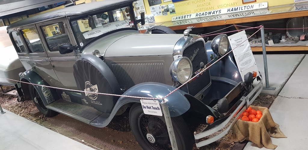 Sir Reginald Ansett Transport Museum | museum | Ballarat Rd &, Riley St, Hamilton VIC 3300, Australia | 0355712767 OR +61 3 5571 2767