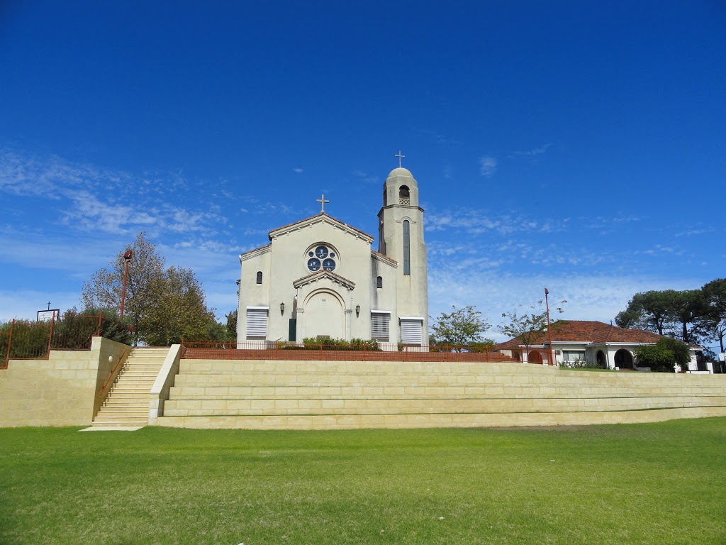 St Columba Catholic Church | church | 25 Forrest St, South Perth WA 6151, Australia | 0893673950 OR +61 8 9367 3950