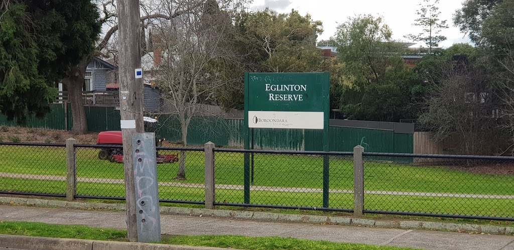 Eglinton Reserve | 79 Disraeli St, Kew VIC 3101, Australia