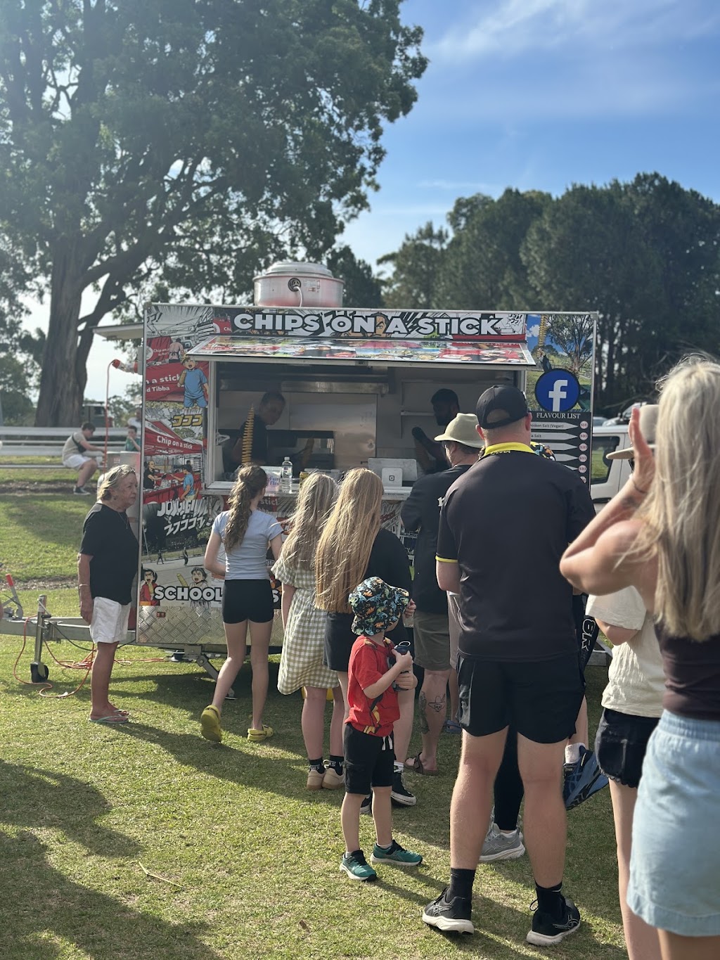Chips on the Stick by RED TIBBA | Minnesota Rd, Hamlyn Terrace NSW 2259, Australia | Phone: 0470 560 330