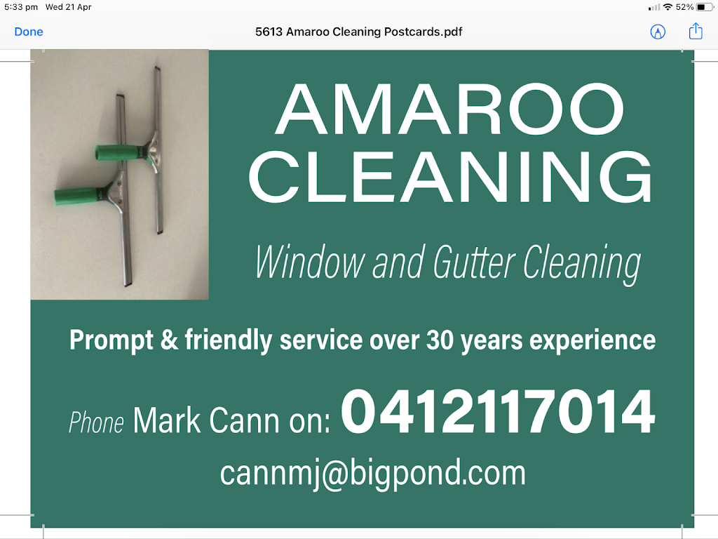 Amaroo Cleaning |  | 15 Flower Cct, Akolele NSW 2546, Australia | 0412117014 OR +61 412 117 014