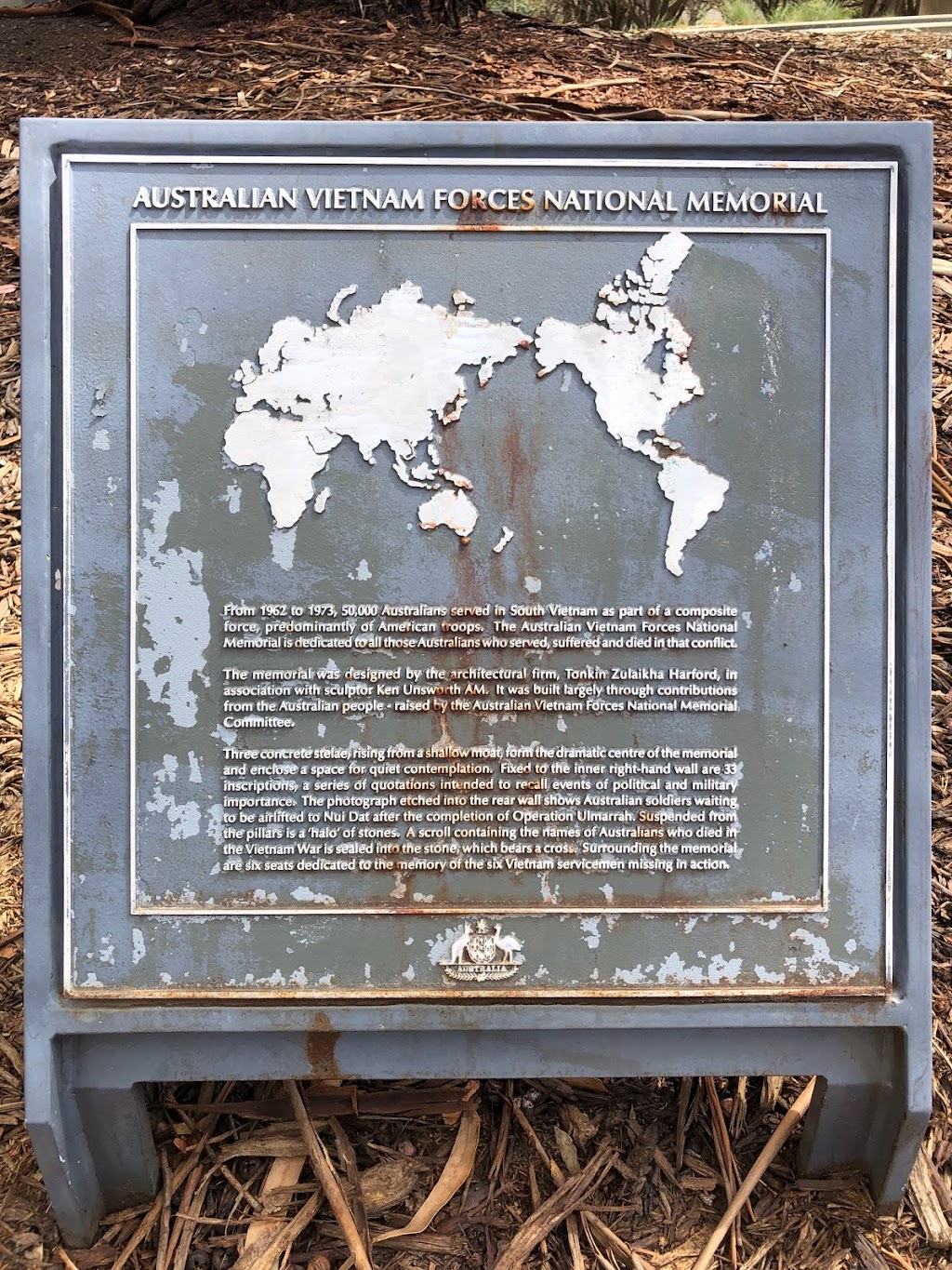 Australian Vietnam Forces National Memorial | tourist attraction | Anzac Parade, Reid ACT 2612, Australia | 0262722902 OR +61 2 6272 2902