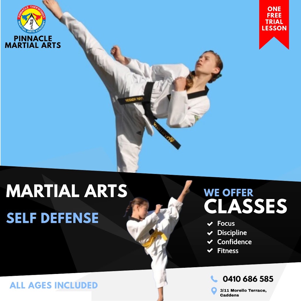 Pinnacle Taekwondo Martial Arts in Penrith | 3/11 Morello Terrace, Caddens NSW 2747, Australia | Phone: 0449 070 975