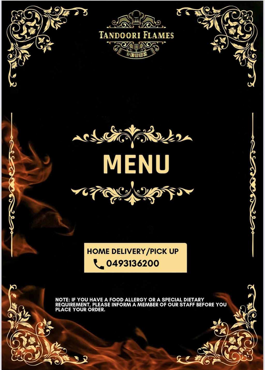 Tandoori Flames | restaurant | 31 Bourke St, Dubbo NSW 2830, Australia | 0493136200 OR +61 493 136 200