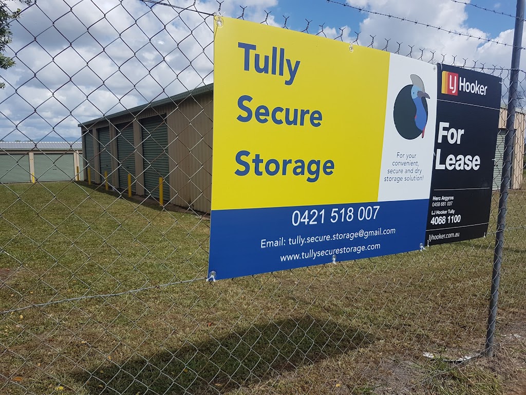 Tully Secure Storage | storage | 147 Tully Gorge Rd, Tully QLD 4854, Australia | 0421518007 OR +61 421 518 007