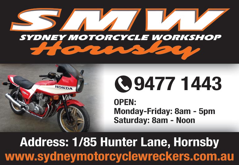 Sydney Motorcycle Wreckers And Workshop | 1/85 Hunter Ln, Hornsby NSW 2077, Australia | Phone: (02) 9565 5788