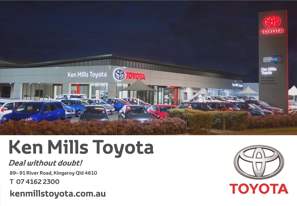 Ken Mills Toyota | car dealer | Cnr River Road &, Bunya Hwy, Kingaroy QLD 4610, Australia | 0741622300 OR +61 7 4162 2300
