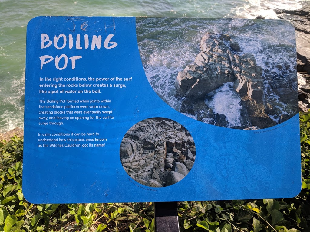 Boiling Pot Lookout | Coastal Walk, Noosa Heads QLD 4567, Australia | Phone: 13 74 68