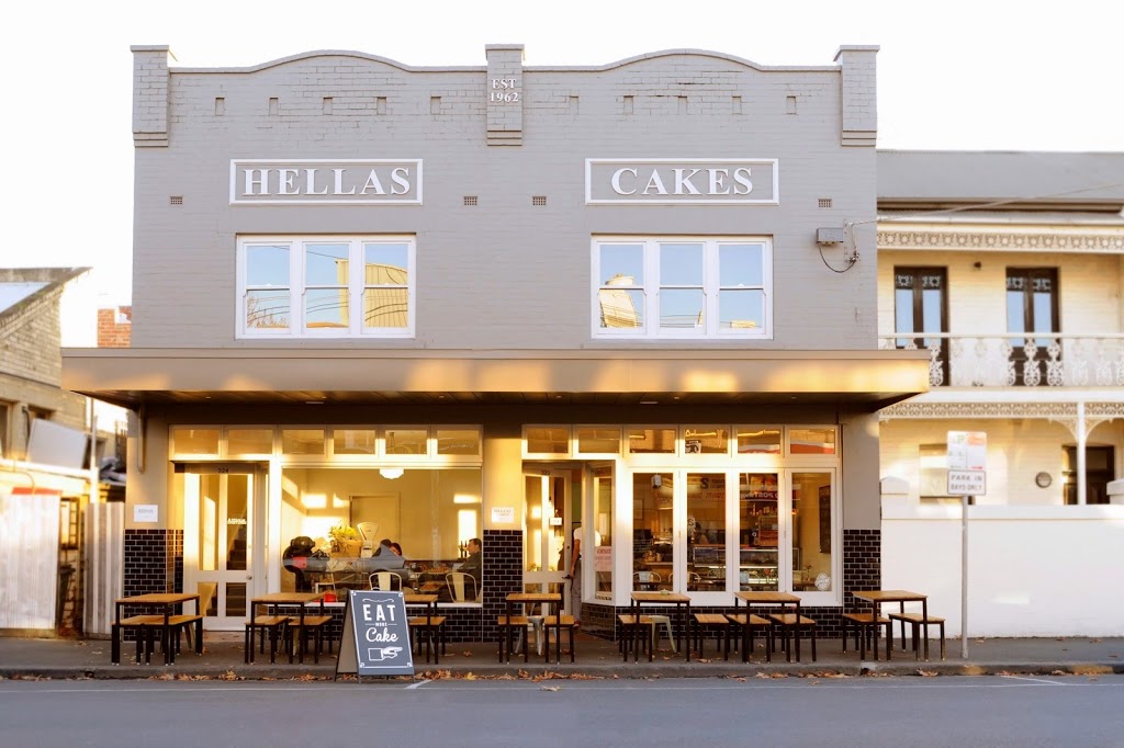 Hellas Cakes | cafe | 322 Lennox St, Richmond VIC 3121, Australia | 0394286805 OR +61 3 9428 6805