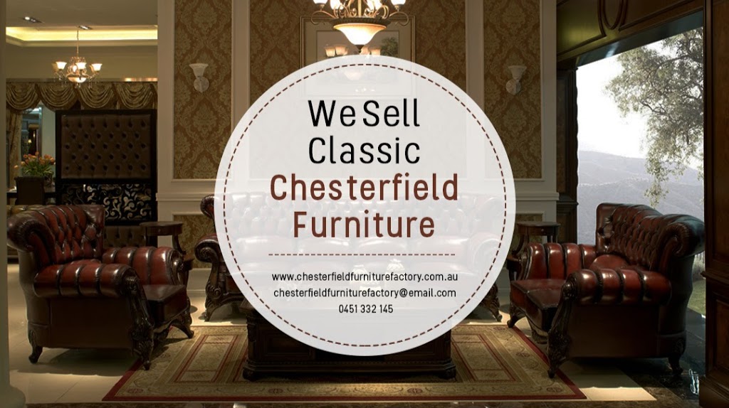 Chesterfield Furniture Factory | Unit 3/40 Barrie Road, Tullmarine, Melbourne VIC 3043, Australia | Phone: 0451 332 145