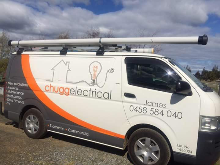 Chugg Electrical Tasmania | 350 Marlborough St, Longford TAS 7301, Australia | Phone: 0458 584 040