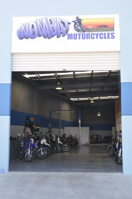 Wombat Motorcycles | 22 Hobart St, Richmond NSW 2753, Australia | Phone: (02) 4578 9000